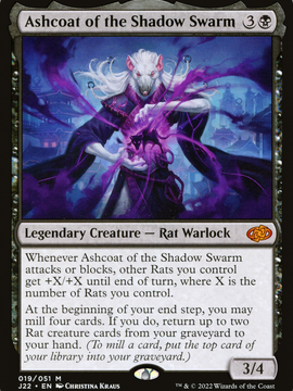 Ashcoat of the Shadow Swarm (J22-019) - Jumpstart 2022