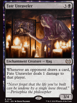 Fate Unraveler (DSC-141) - Duskmourn: House of Horror Commander