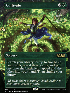 Cultivate (M21-317) - Core Set 2021 (Borderless)