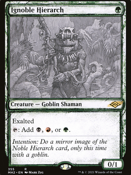Ignoble Hierarch (MH2-355) - Modern Horizons 2: (Showcase)