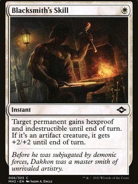 Blacksmith's Skill (MH2-006) - Modern Horizons 2 Foil