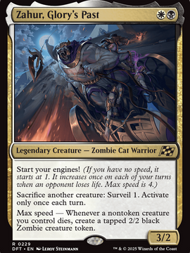 Zahur, Glory's Past (DFT-229) - Aetherdrift Foil