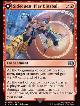 Sidequest: Play Blitzball // World Champion, Celestial Weapon (FIN-158) - FINAL FANTASY: (enchantment) Foil