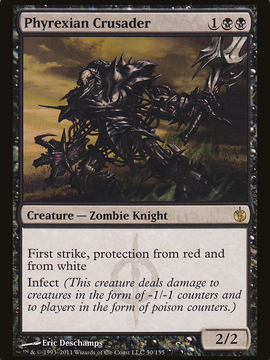 Phyrexian Crusader (MBS-050) - Mirrodin Besieged