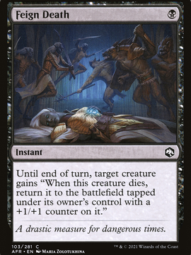 Feign Death (AFR-103) - Adventures in the Forgotten Realms