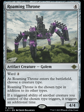 Roaming Throne (LCI-258) - The Lost Caverns of Ixalan
