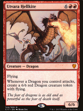 Utvara Hellkite (C17-144) - Commander 2017