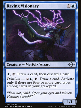 Raving Visionary (MH2-056) - Modern Horizons 2