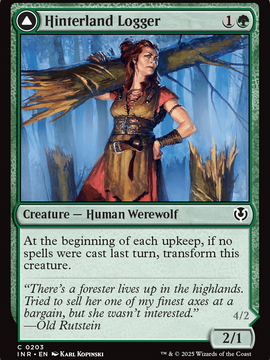 Hinterland Logger (INR-203) - Innistrad Remastered