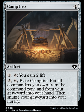 Campfire (CMM-374) - Commander Masters