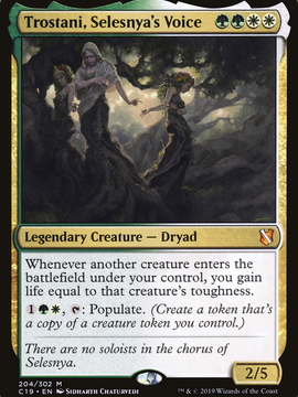 Trostani, Selesnya's Voice (C19-204) - Commander 2019