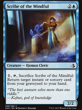 Scribe of the Mindful (AKH-068) - Amonkhet