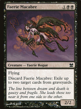 Faerie Macabre (MMA-086) - Modern Masters Foil