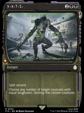 V.A.T.S. (PIP-333) - Fallout: (Showcase) Foil