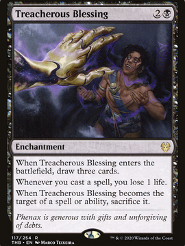 Treacherous Blessing (THB-117) - Theros Beyond Death