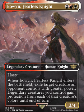 Éowyn, Fearless Knight (LTR-430) - The Lord of the Rings: Tales of Middle-earth (Borderless) Foil