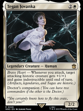 Tegan Jovanka (WHO-028) - Doctor Who Foil