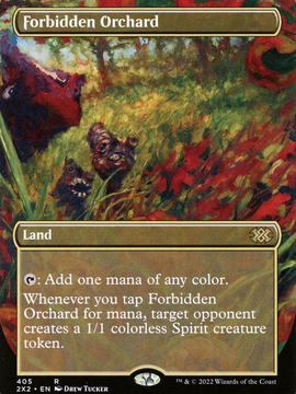 Forbidden Orchard (2X2-405) - Double Masters 2022 (Borderless) Foil