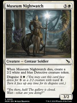 Museum Nightwatch (MKM-025) - Murders at Karlov Manor