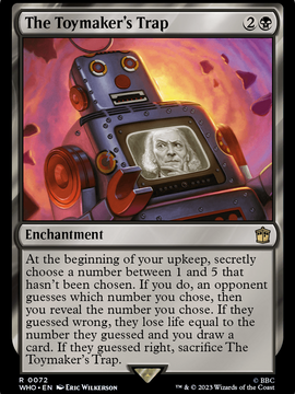 The Toymaker's Trap (WHO-072) - Doctor Who Foil