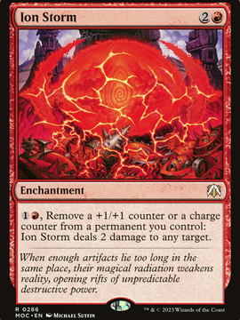 Ion Storm (MOC-286) - March of the Machine Commander