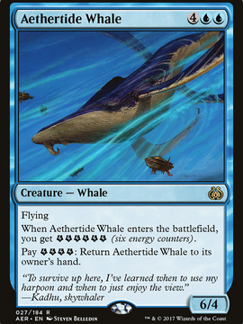 Aethertide Whale (AER-027) - Aether Revolt