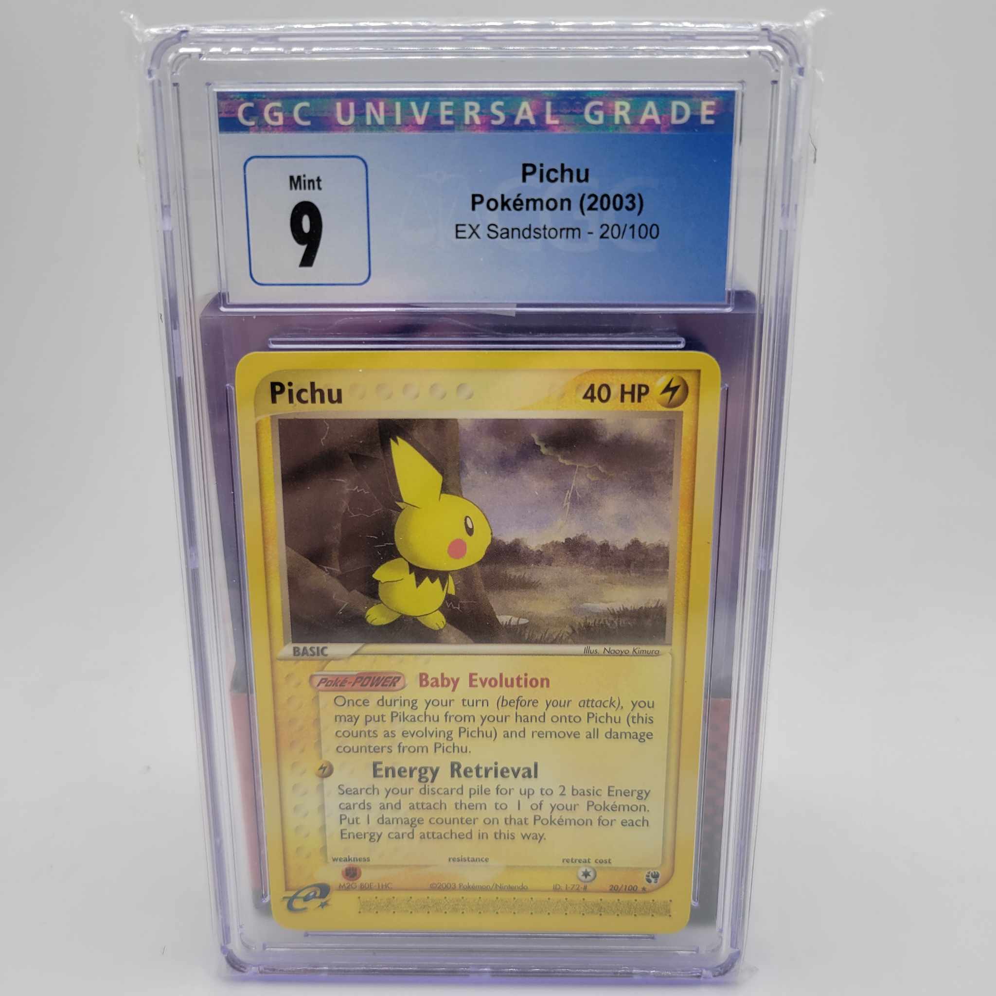 CGC 9 Pichu E-Series