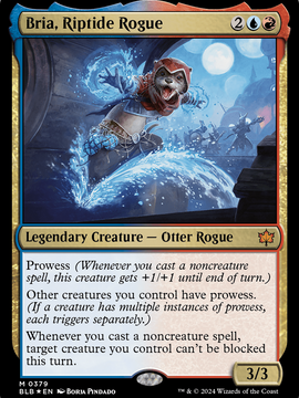 Bria, Riptide Rogue (BLB-379) - Bloomburrow Foil