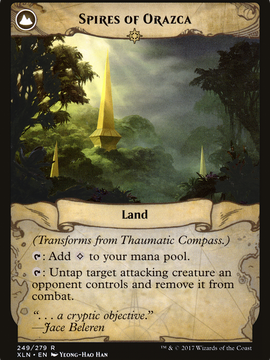 Thaumatic Compass // Spires of Orazca (XLN-249) - Ixalan: (compasslanddfc)