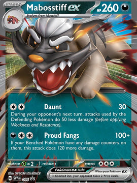 Mabosstiff ex (086) [Scarlet & Violet: Black Star Promos]