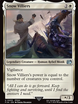 Snow Villiers (FIN-033) - FINAL FANTASY Foil