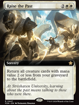 Raise the Past (FDN-447) - Foundations: (Extended Art)
