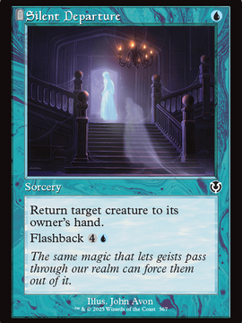 Silent Departure (Retro Frame) (INR-367) - Innistrad Remastered Foil