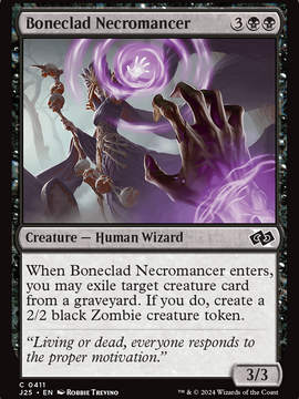 Boneclad Necromancer (J25-411) - Foundations Jumpstart