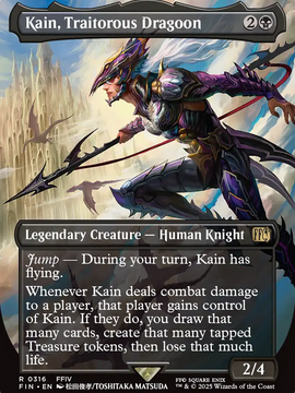 Kain, Traitorous Dragoon (FIN-316) - FINAL FANTASY (Borderless)