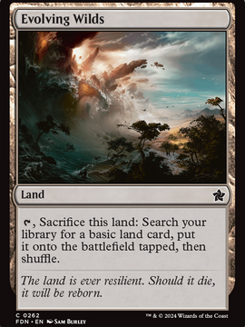 Evolving Wilds (FDN-262) - Foundations
