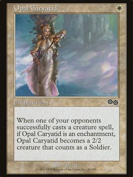 Opal Caryatid (USG-024) - Urza's Saga