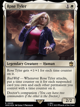 Rose Tyler (WHO-005) - Doctor Who Foil