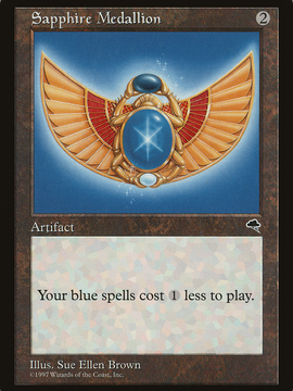 Sapphire Medallion (TMP-306) - Tempest
