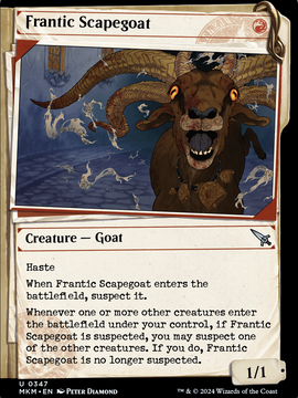 Frantic Scapegoat (MKM-347) - Murders at Karlov Manor: (Showcase)