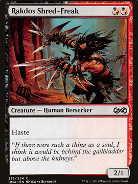 Rakdos Shred-Freak (UMA-219) - Ultimate Masters