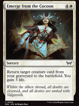 Emerge from the Cocoon (DSK-005) - Duskmourn: House of Horror