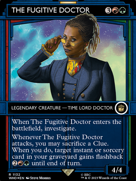 The Fugitive Doctor (WHO-1132) - Doctor Who: (Showcase) (Borderless) Foil