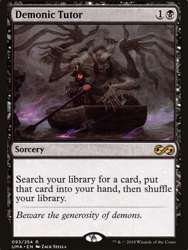 Demonic Tutor (UMA-093) - Ultimate Masters