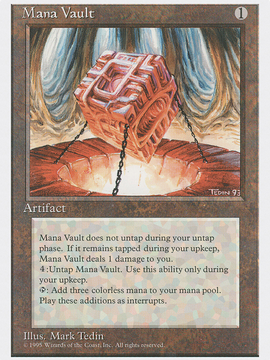 Mana Vault (4ED-352) - Fourth Edition