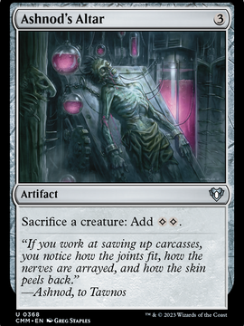 Ashnod's Altar (CMM-368) - Commander Masters