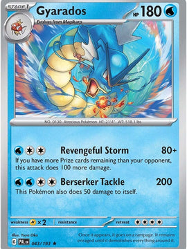 Gyarados (043/193) [Scarlet & Violet: Paldea Evolved]