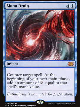 Mana Drain (2X2-057) - Double Masters 2022