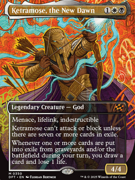 Ketramose, the New Dawn (Borderless) (DFT-350) - Aetherdrift
