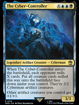 The Cyber-Controller (WHO-119) - Doctor Who Foil